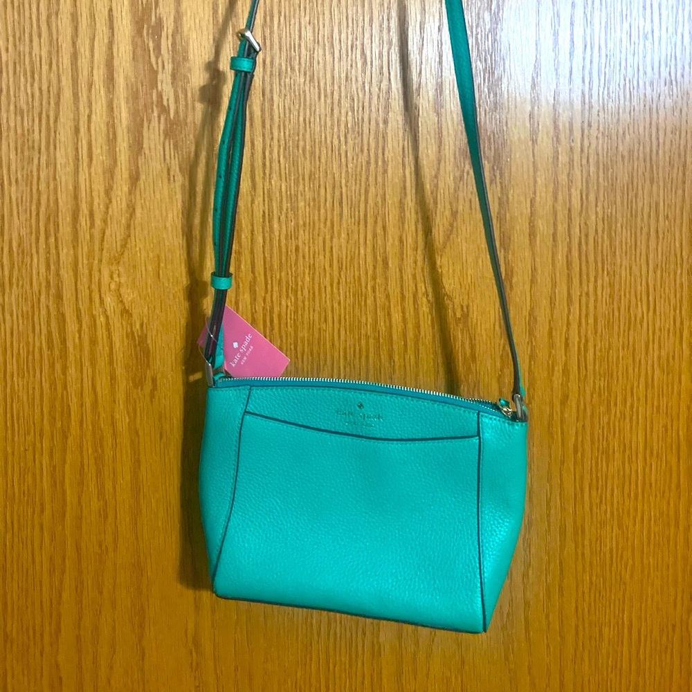NWT Kate Spade Crossbody Turquoise (green) Purse